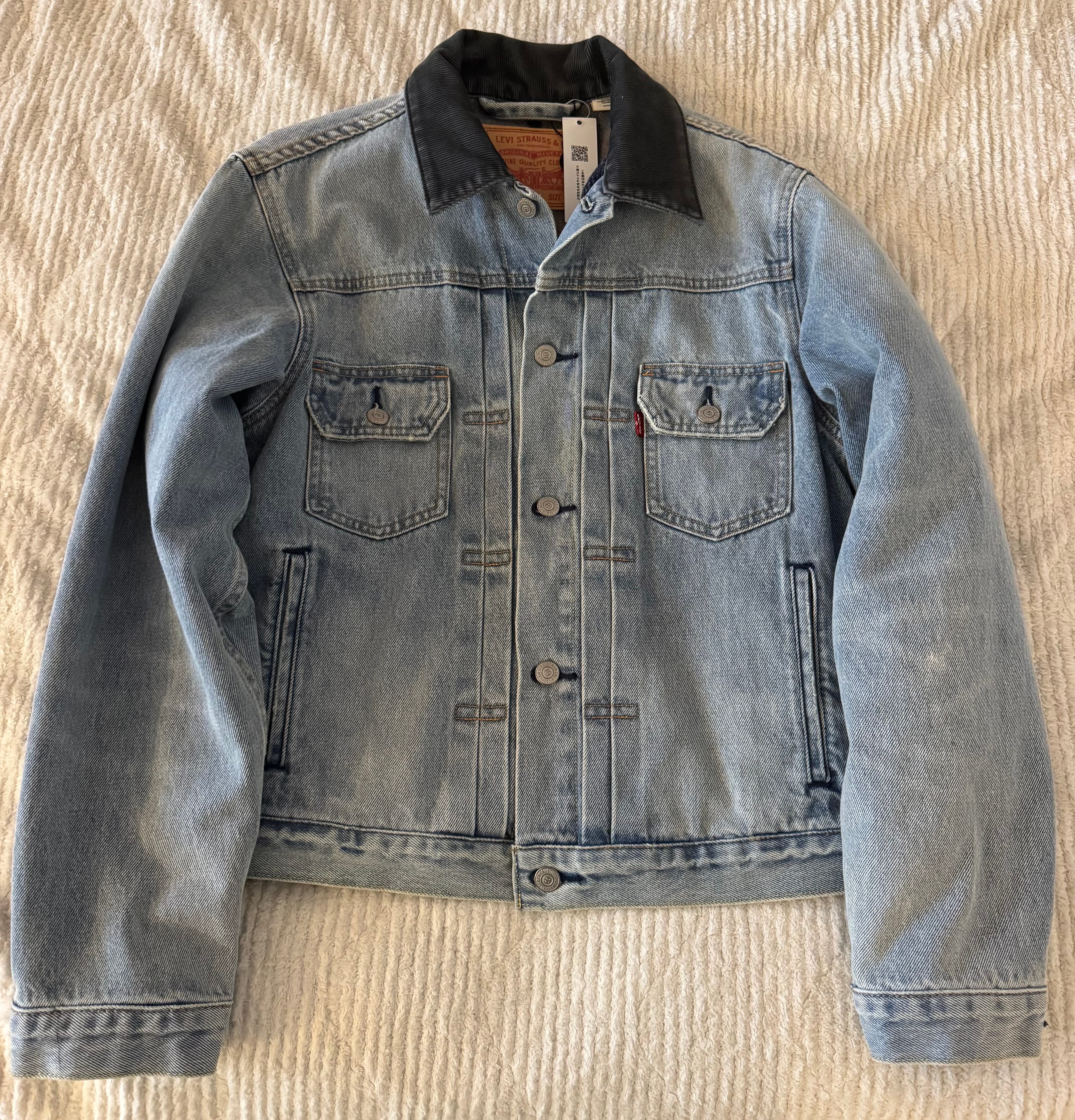 Stussy × LEVI'S Embossed Trucer "Denim" A5215-0000