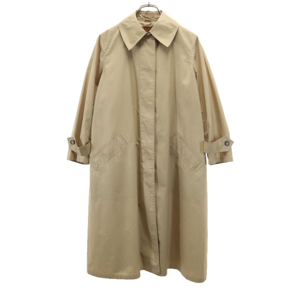 YVES SAINT LAURENT イヴサンローラン 80s 90s オールド 長袖 ステンカラーコート 9月11日 ベージュ系