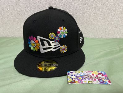 NEW ERA TAKASHI MURAKAMI 59FIFTY FLAG BLACK "Black"