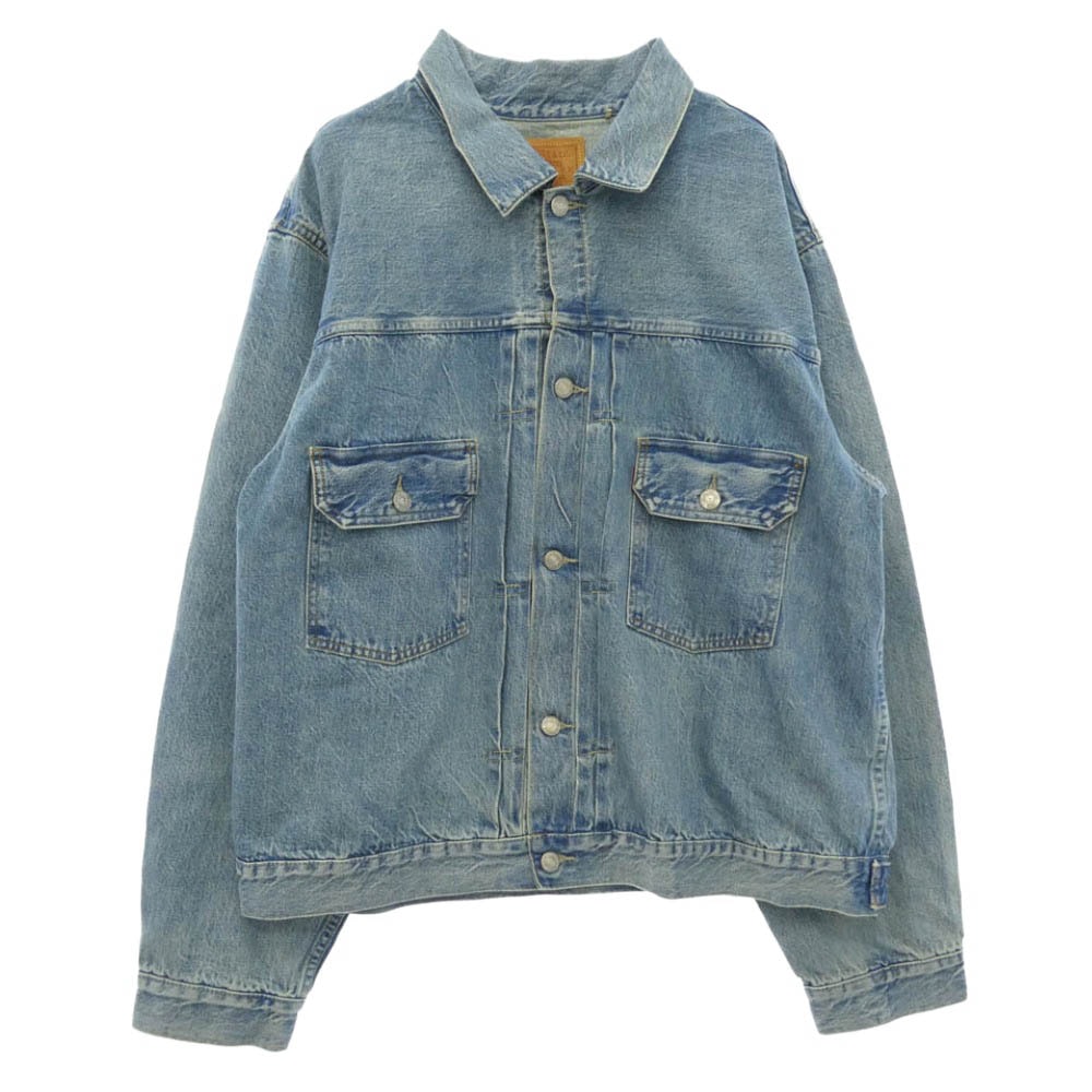 Levi's リーバイス 4515048028 LVC 507XXE 2ndタイプ Tバック Gジャン デニムジャケット インディゴブルー系 46【中古】
