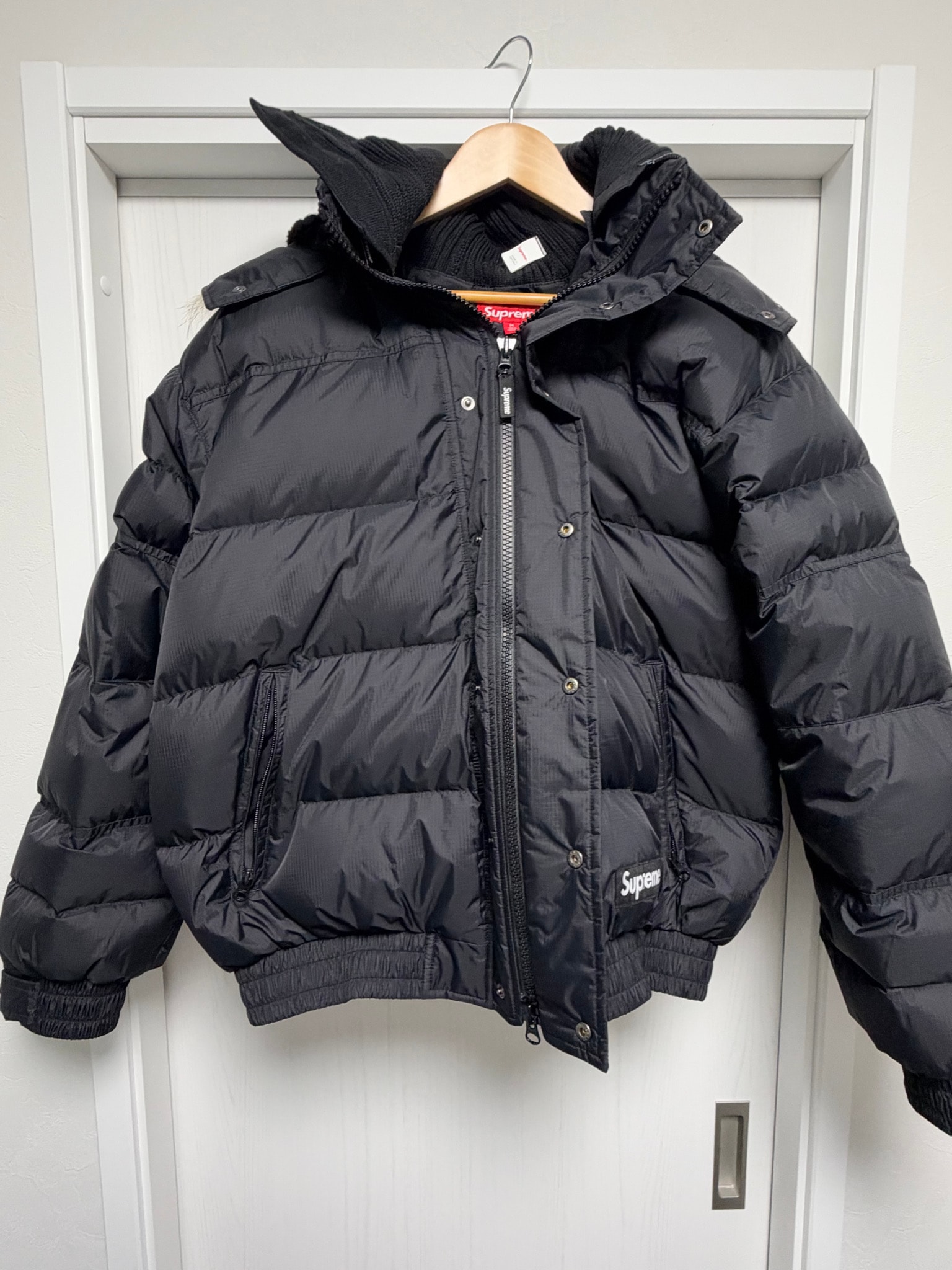 Supreme Facemask 700-Fill Down Puffer Jacket "Black"
