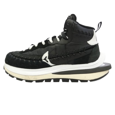 NIKE ナイキ Sacai サカイ JEAN-PAUL GAULTIER ジャンポールゴルチエ DH9186-001 × Sacai × Jean-Paul Gaultier Vapor Waffle ヴェイパーワッフル スニーカー ブラック系【中古】