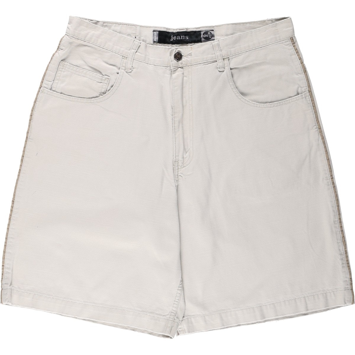 古着 リーバイス Levi's SILVER TAB シルバータブ JEANS ダック地ショーツ ショートパンツ 34 メンズw36相当/eaa672105