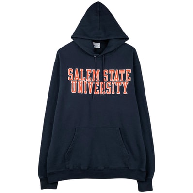 古着 チャンピオン Champion ECO AUTHENTIC カレッジ スウェットプルオーバーパーカー メンズL相当/eaa606054