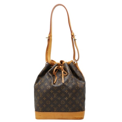 ルイ ヴィトン モノグラム ノエ ワンショルダーバッグ M42224 ブラウン PVC レザー レディース LOUIS VUITTON 中古