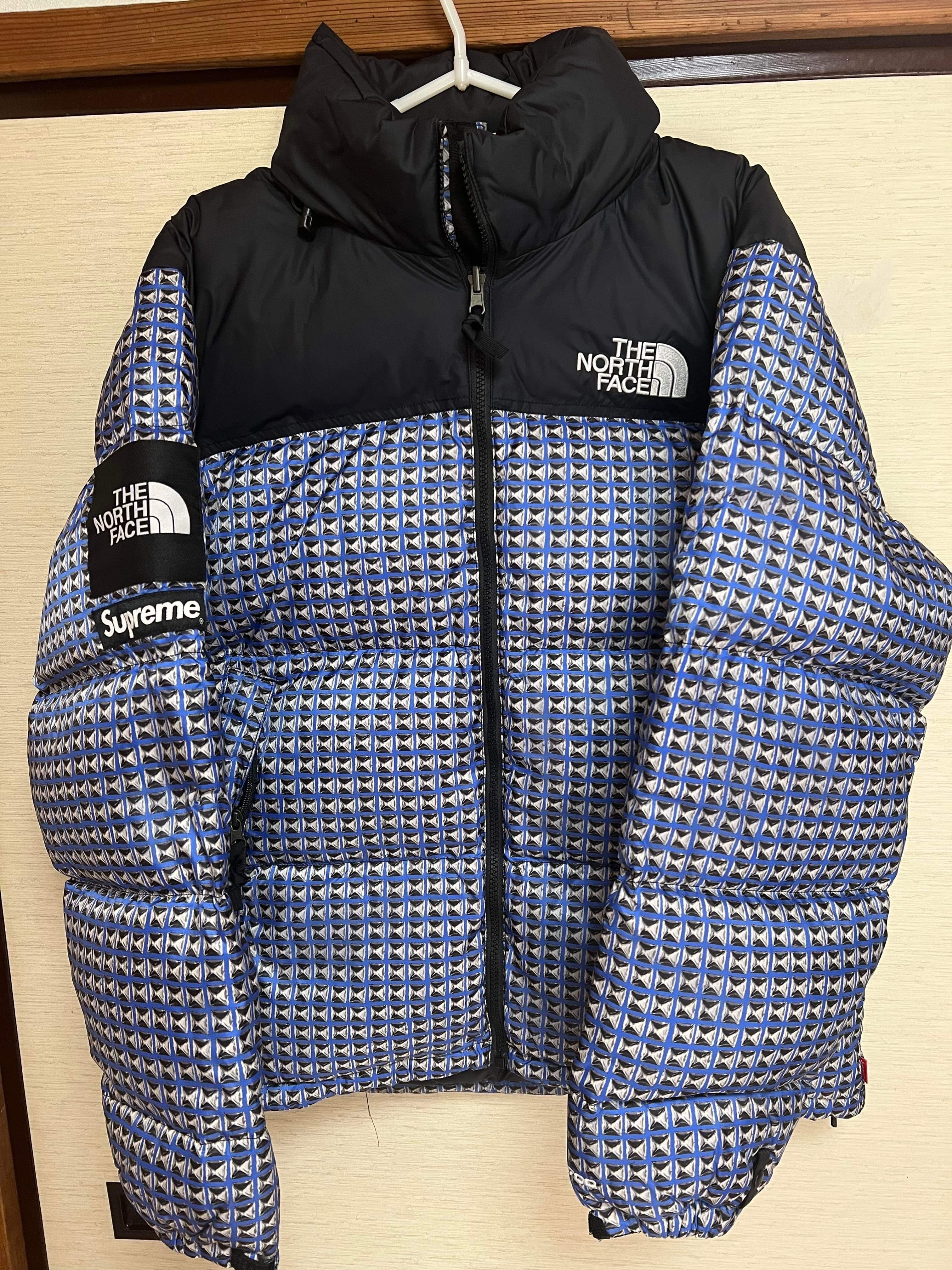 Supreme x The North Face Studded Nuptse Jacket "Royal"