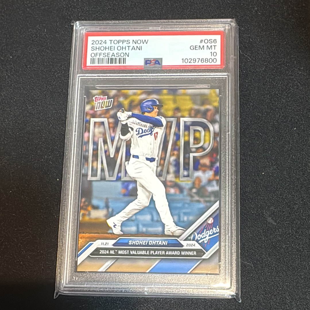 大谷翔平 [OS-6](2024 MLB トップスナウカード「LOOK FOR RELICS and AUTO-RELICS」)