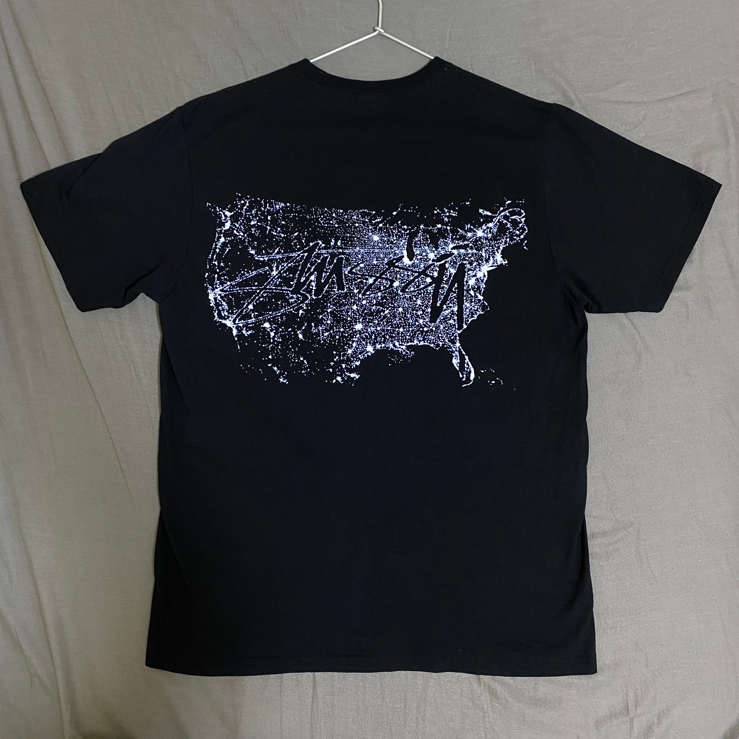 Stussy Night Lights Tee "Black"