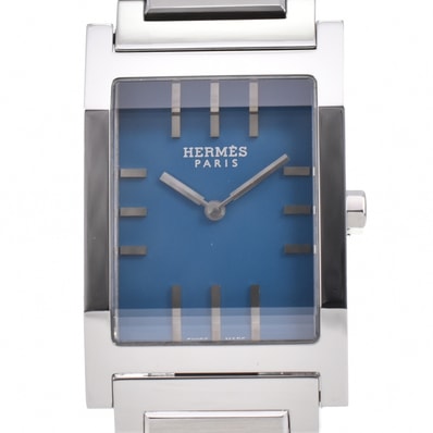 エルメス HERMES TA1.710 タンデム クォーツ メンズ 良品 N#144399