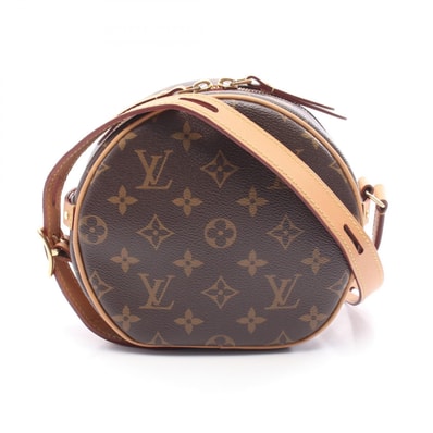 ルイ・ヴィトン LOUIS VUITTON ボワット シャポー スープルPM ショルダーバッグ バッグ PVCコーティングキャンバス レザー モノグラム レディース ブラウン系 M45149 【中古】