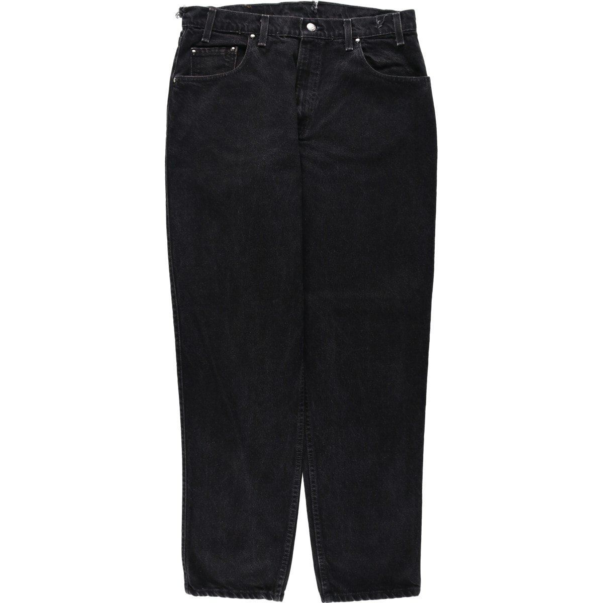 古着 90年代 リーバイス Levi's 545-0230 LOOSE オレンジタブ ブラックデニム テーパードデニムパンツ USA製 メンズw35相当 ヴィンテージ/eaa652243
