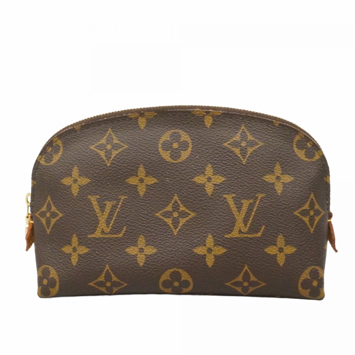 【6dc3758-k】ルイヴィトン ポーチ モノグラム ポシェットコスメティックPM M47515 ブラウン【中古】レディース