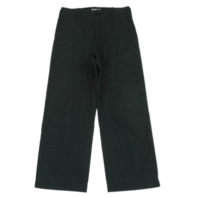 AURALEE オーラリー 19AW A9AP01PN WASHED FINKX POLYESTER CHINO PANTS ウォッシュド フィンクス 5ポケット チノ パンツ ダークグレー系 3【中古】