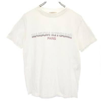 MAISON KITSUNE メゾンキツネ 半袖 Tシャツ S 白系
