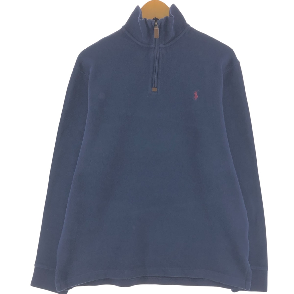古着 ラルフローレン Ralph Lauren POLO RALPH LAUREN ハーフジップスウェットシャツ トレーナー メンズL相当/eaa539457