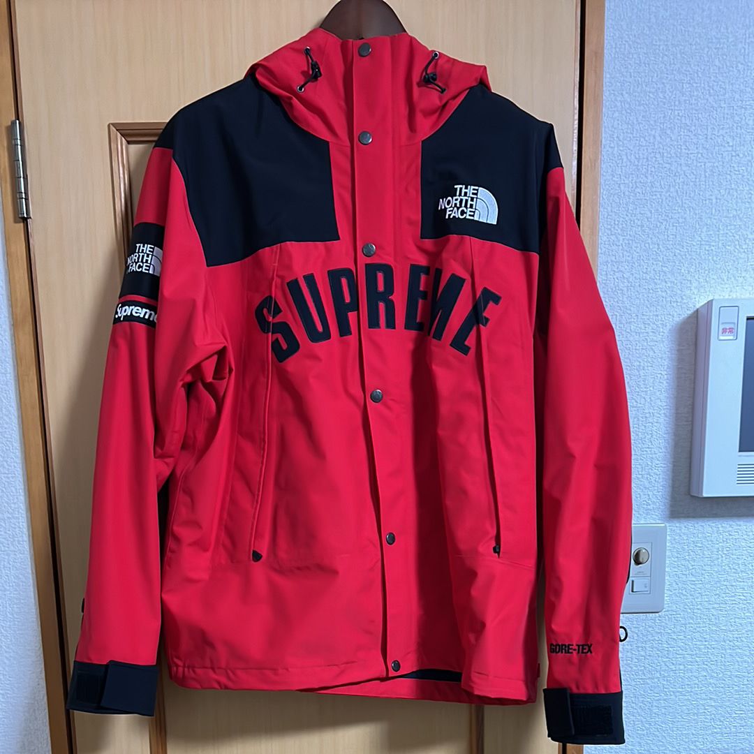 Supreme x The North Face Arc Logo Mountain Parka "Red"