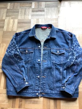 Supreme Shibori Denim Trucker Jacket