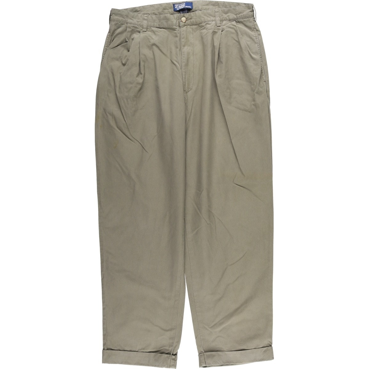 古着 ラルフローレン Ralph Lauren POLO by Ralph Lauren ツータック チノパンツ メンズw34相当/eaa606686