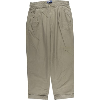 古着 ラルフローレン Ralph Lauren POLO by Ralph Lauren ツータック チノパンツ メンズw34相当/eaa606686