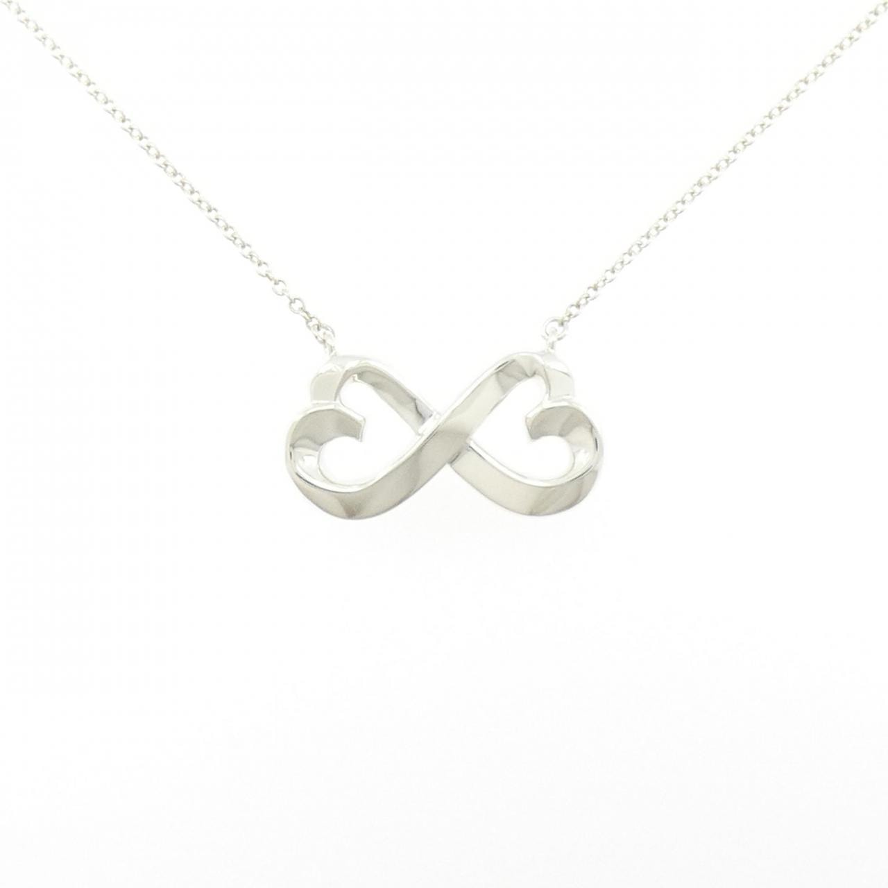 ティファニー ダブルラビングハート ネックレス