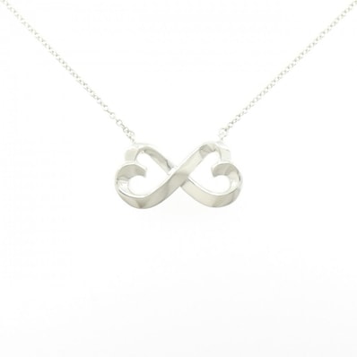 ティファニー ダブルラビングハート ネックレス