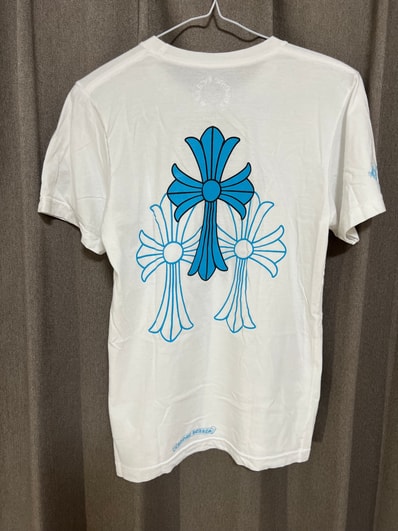 Chrome Hearts 3 Cemetery Cross Logo S/S T-Shirt "White"