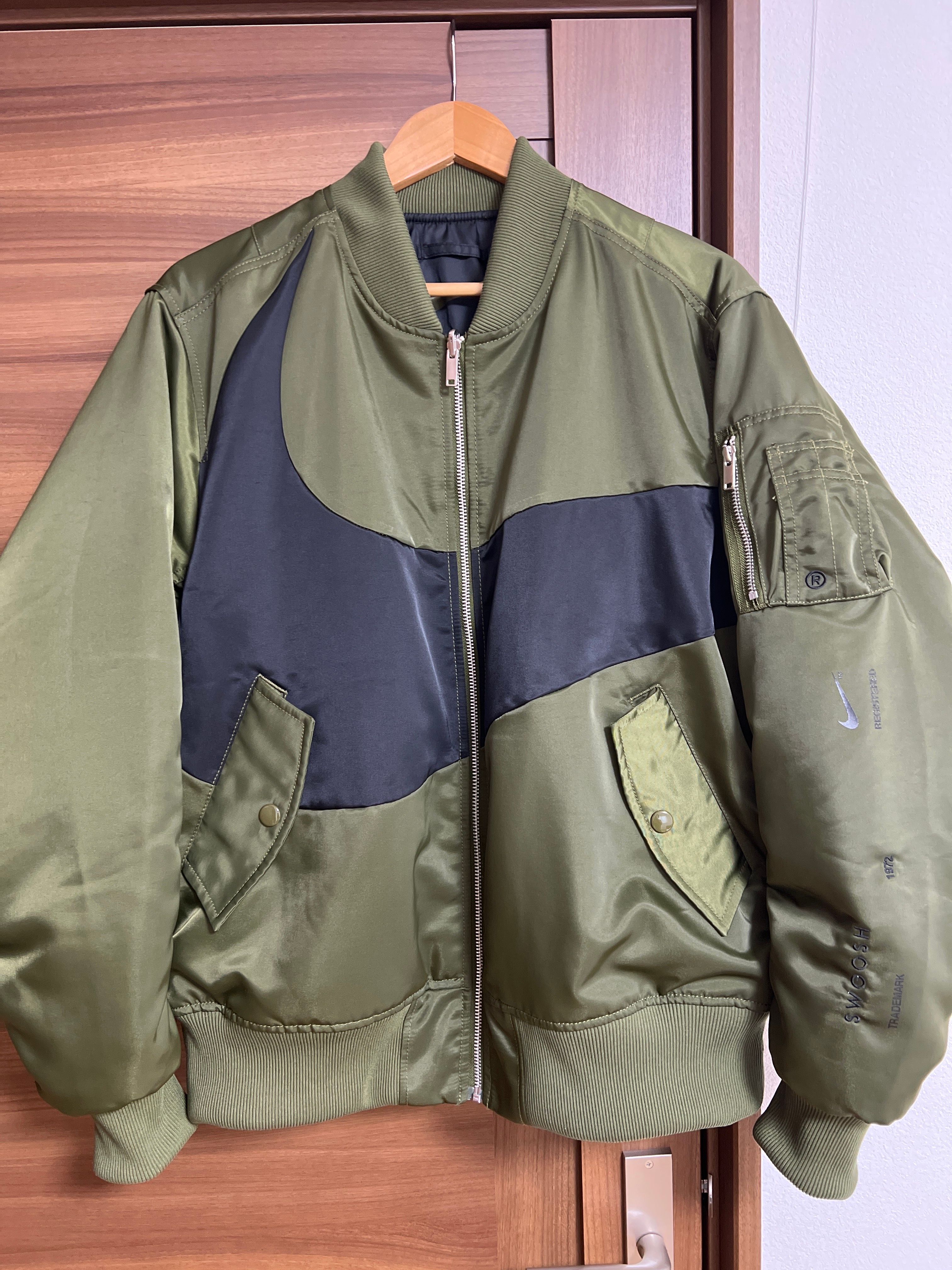 ナイキリバーシブルMA-1