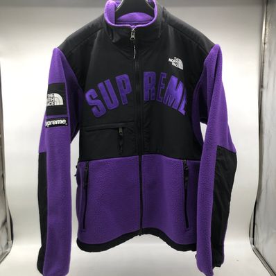 Supreme x The North Face Arc Logo Denali Fleece Jacket "Purple"