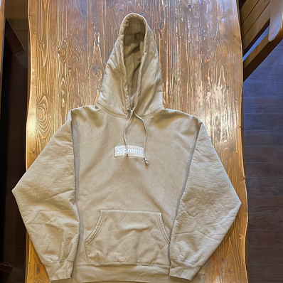Supreme Box Logo Hooded Sweatshirt "Dark Sand" (23FW)
