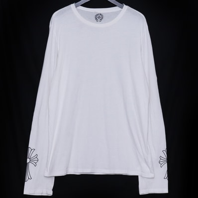 CHROME HEARTS オールド クロスプリントロングスリーブTシャツ