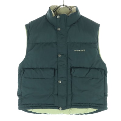 mont-bell モンベル ダウンベスト 140 グレー系