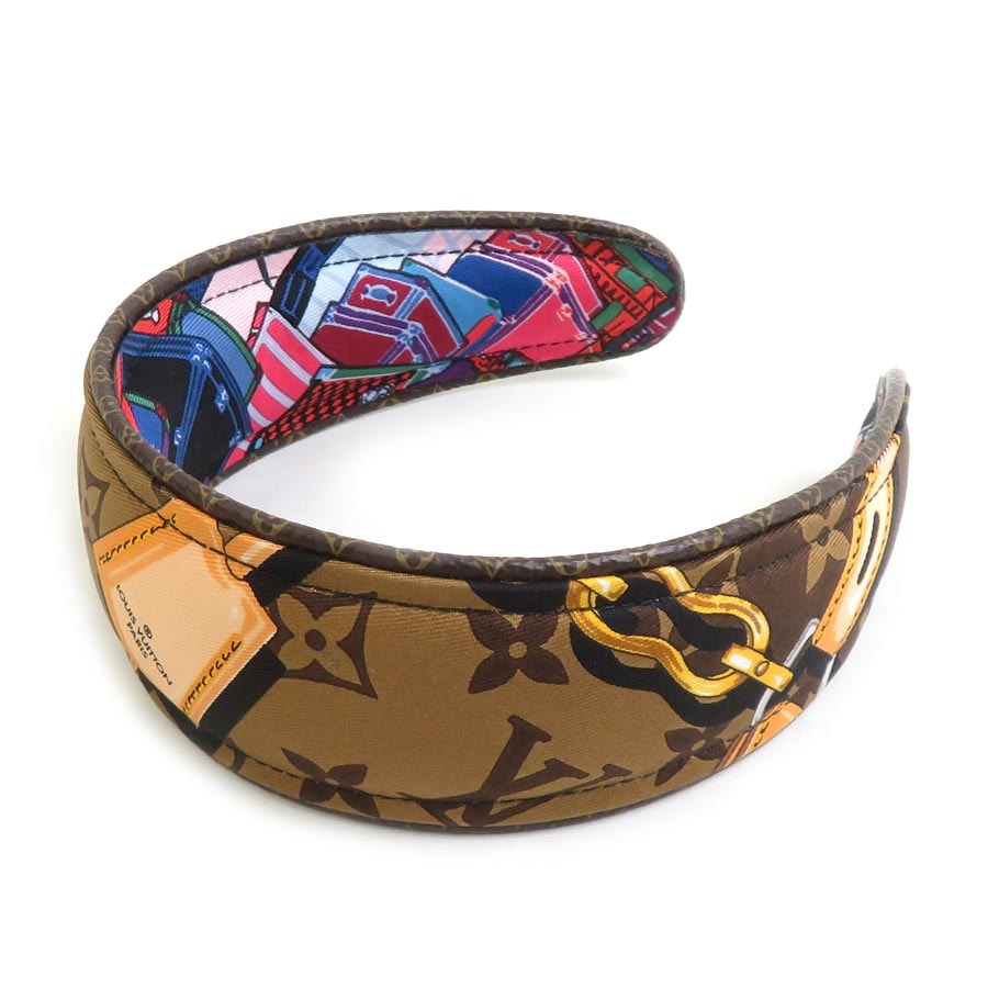 ルイ ヴィトン LOUIS VUITTON カチューシャ ヘッドバンド ビーマインドフル マルチカラー レディース M76740【中古】 h32113k