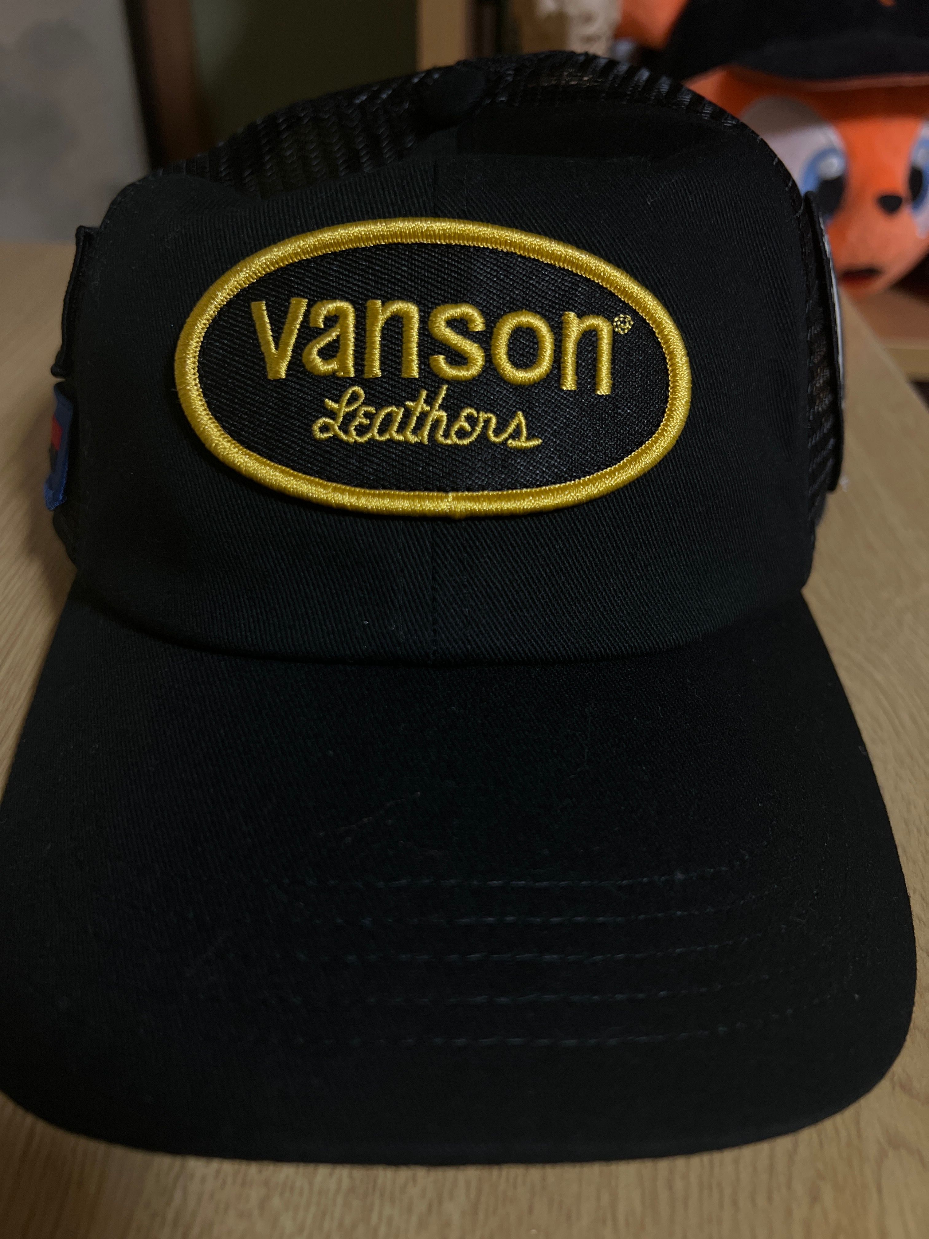 Supreme x HYSTERIC GLAMOUR Vanson Leather Mesh Back 6-Panel "Black"