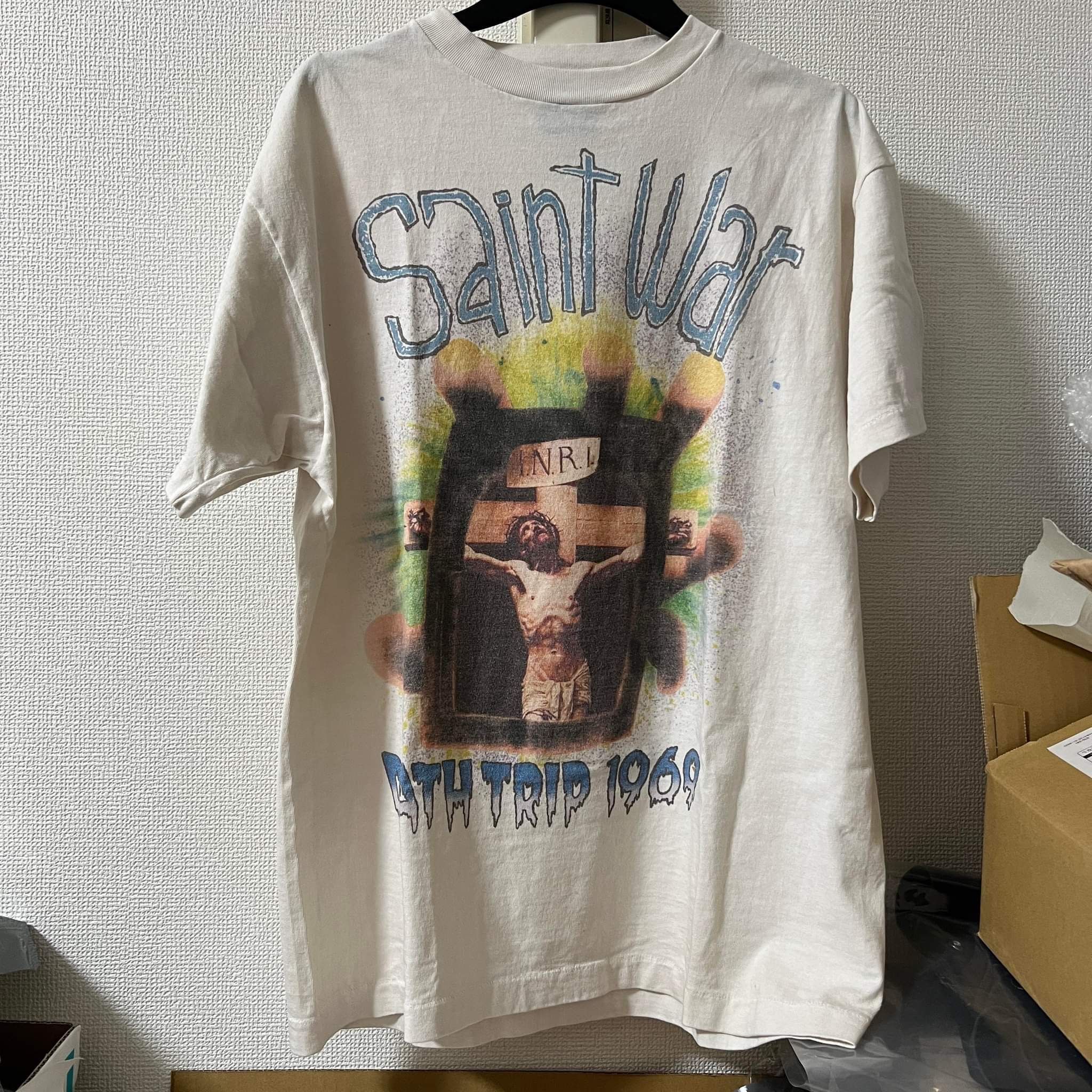 SAINT Mxxxxxx SS Tee_Saint War "White"