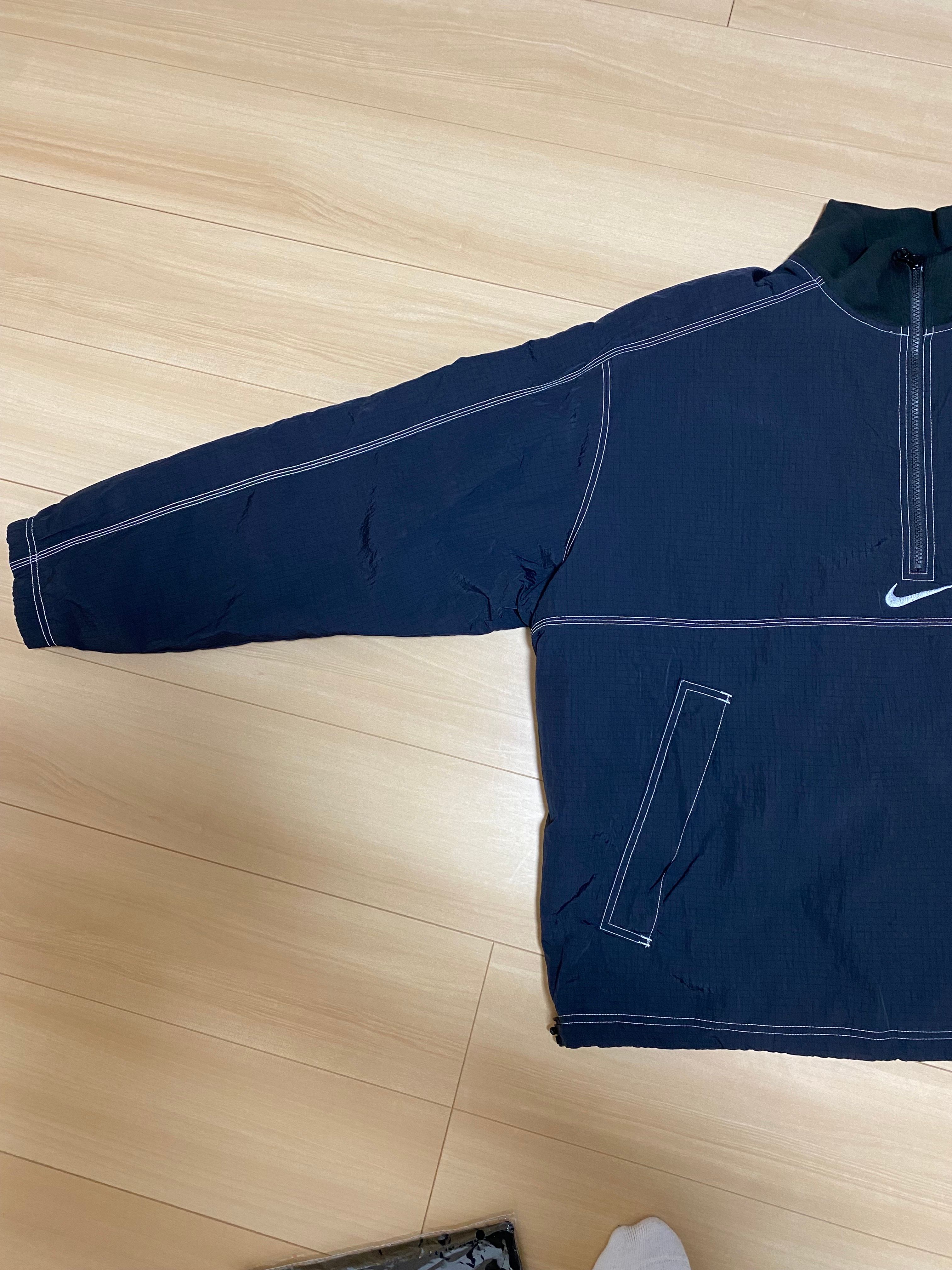 Supreme x Nike Ripstop Pullover "Black"