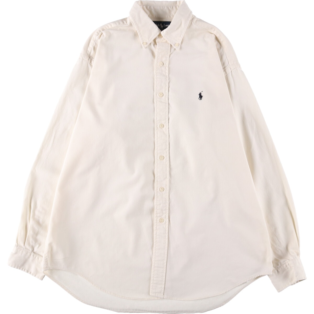 古着 ラルフローレン Ralph Lauren BLAKE 長袖 ボタンダウンシャツ メンズL相当/eaa531285