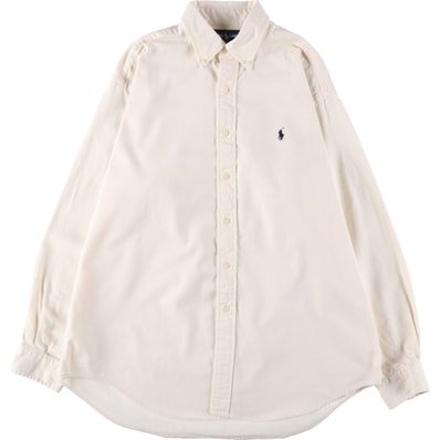 古着 ラルフローレン Ralph Lauren BLAKE 長袖 ボタンダウンシャツ メンズL相当/eaa531285