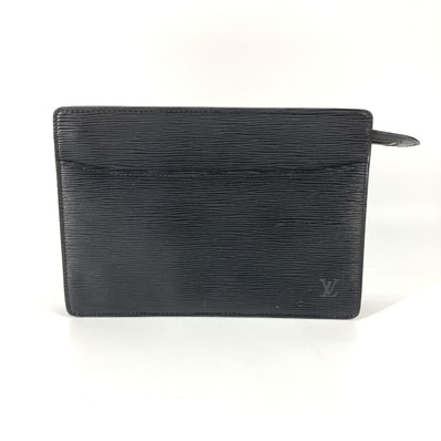 ルイヴィトン LOUIS VUITTON ポシェットオム M52522 エピ カバン ポーチ クラッチバッグ セカンドバッグ エピレザー クリールブラック ブラック