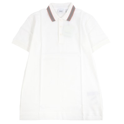 未使用品 バーバリー
半袖ポロシャツ ホワイト メンズ XS 8056225