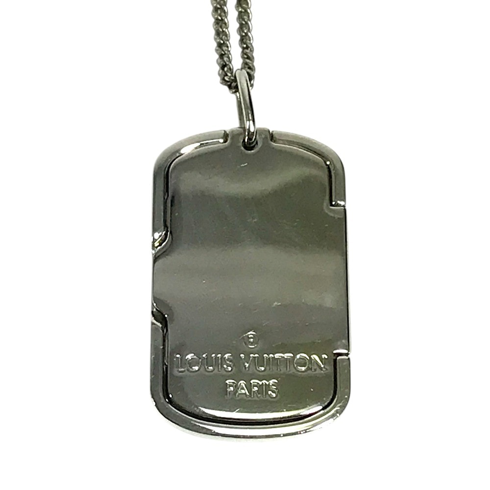 ルイヴィトン LOUIS VUITTON ロケットネックレス モノグラム ペンダント M62484 アクセサリー チェーンネックレス ネックレス メタル シルバー