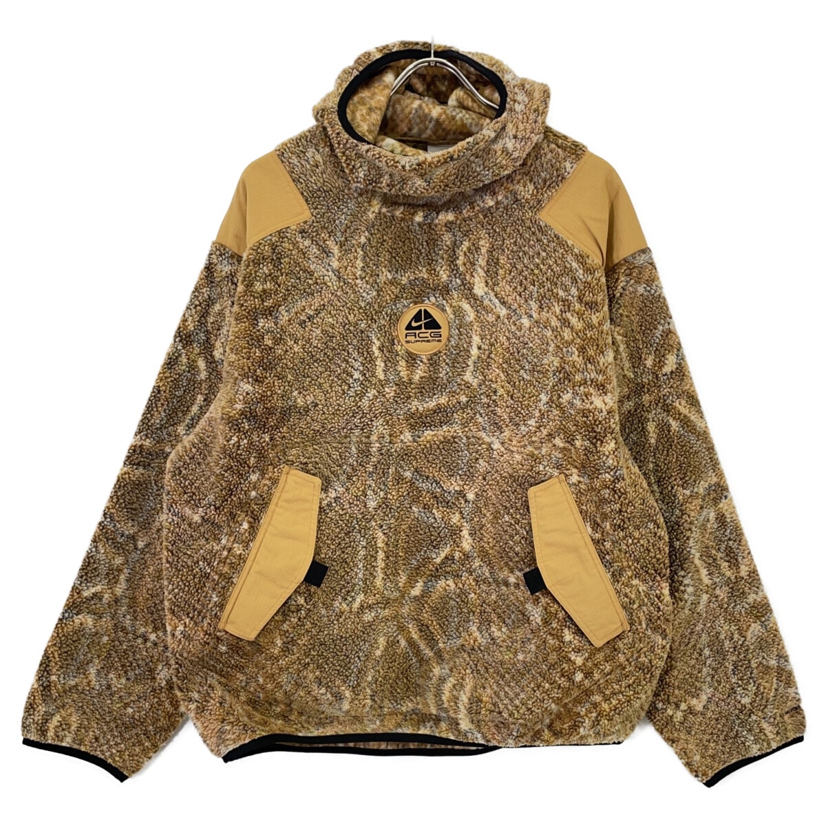 シュプリーム ×NIKE ACG  Fleece Pullover 22AW DN3256-277 M