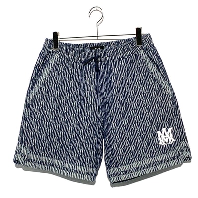 AMIRI MA Cotton Logo Shorts Nevy