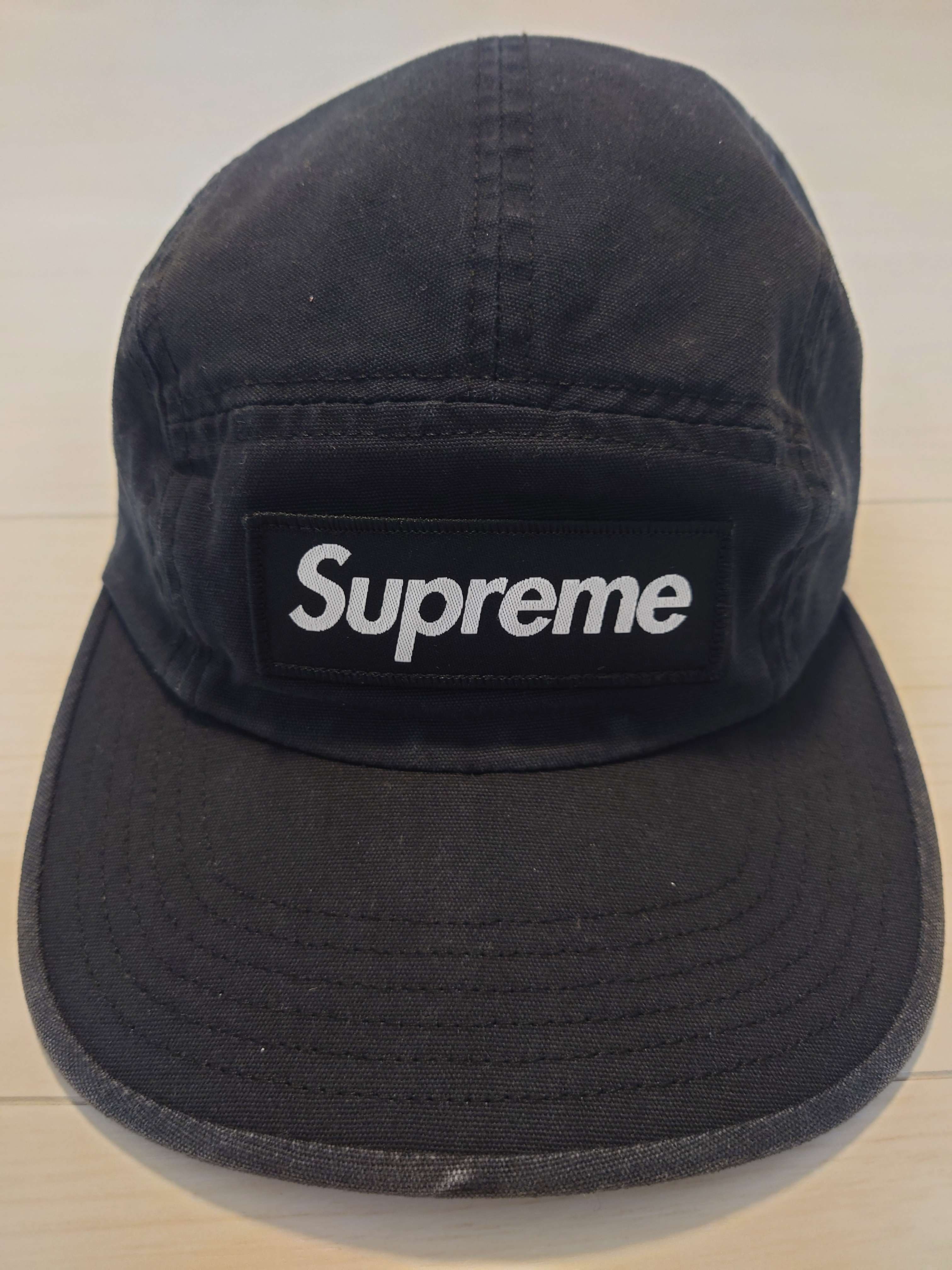 Supreme Military Camp Cap "Black" (19SS)