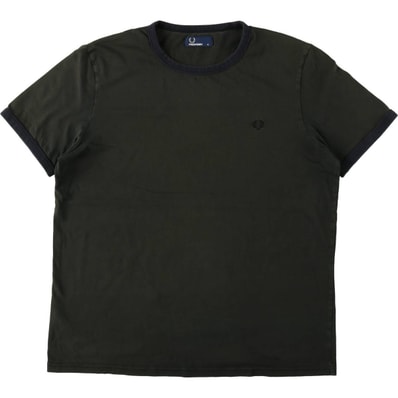 古着 フレッドペリー FRED PERRY リンガーTシャツ メンズXL相当/eaa652272