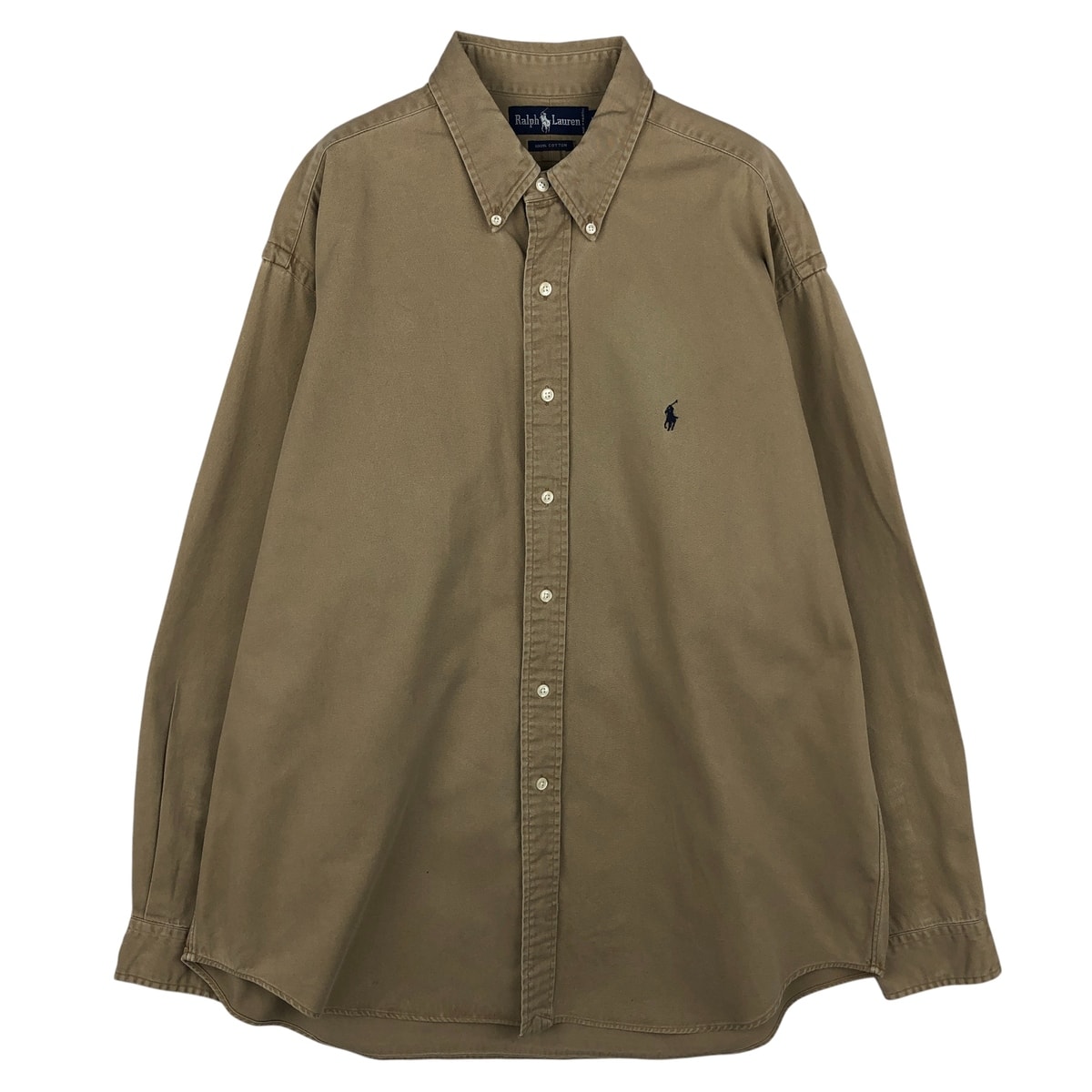 古着 ラルフローレン Ralph Lauren 長袖 ボタンダウンシャツ メンズXL相当/eaa612708