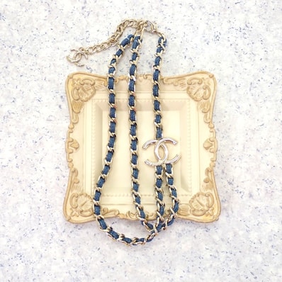シャネル CHANEL CCデニムチェーンネックレス【中古】【Aランク】