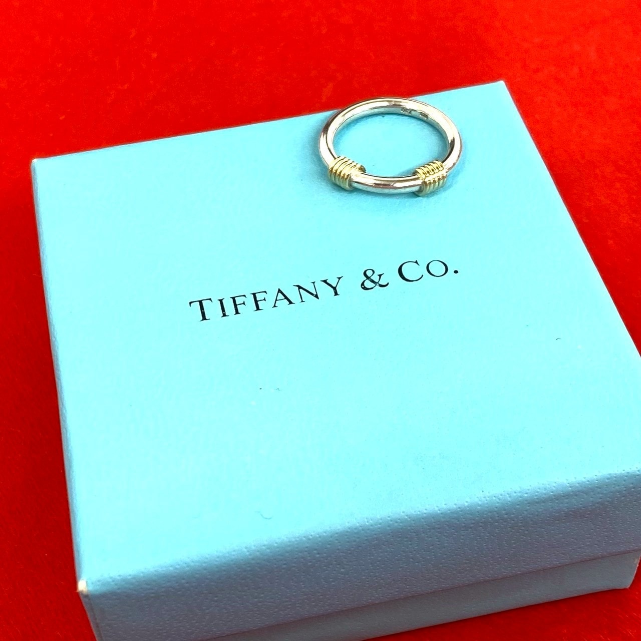 B (目立った傷や汚れなし)】TIFFANY&Co. ティファニー バンドウィズ 2