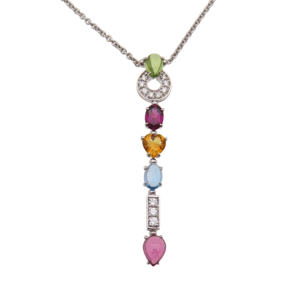 ブルガリ  アレグラ   K18ホワイトゴールド ダイヤモンド マ