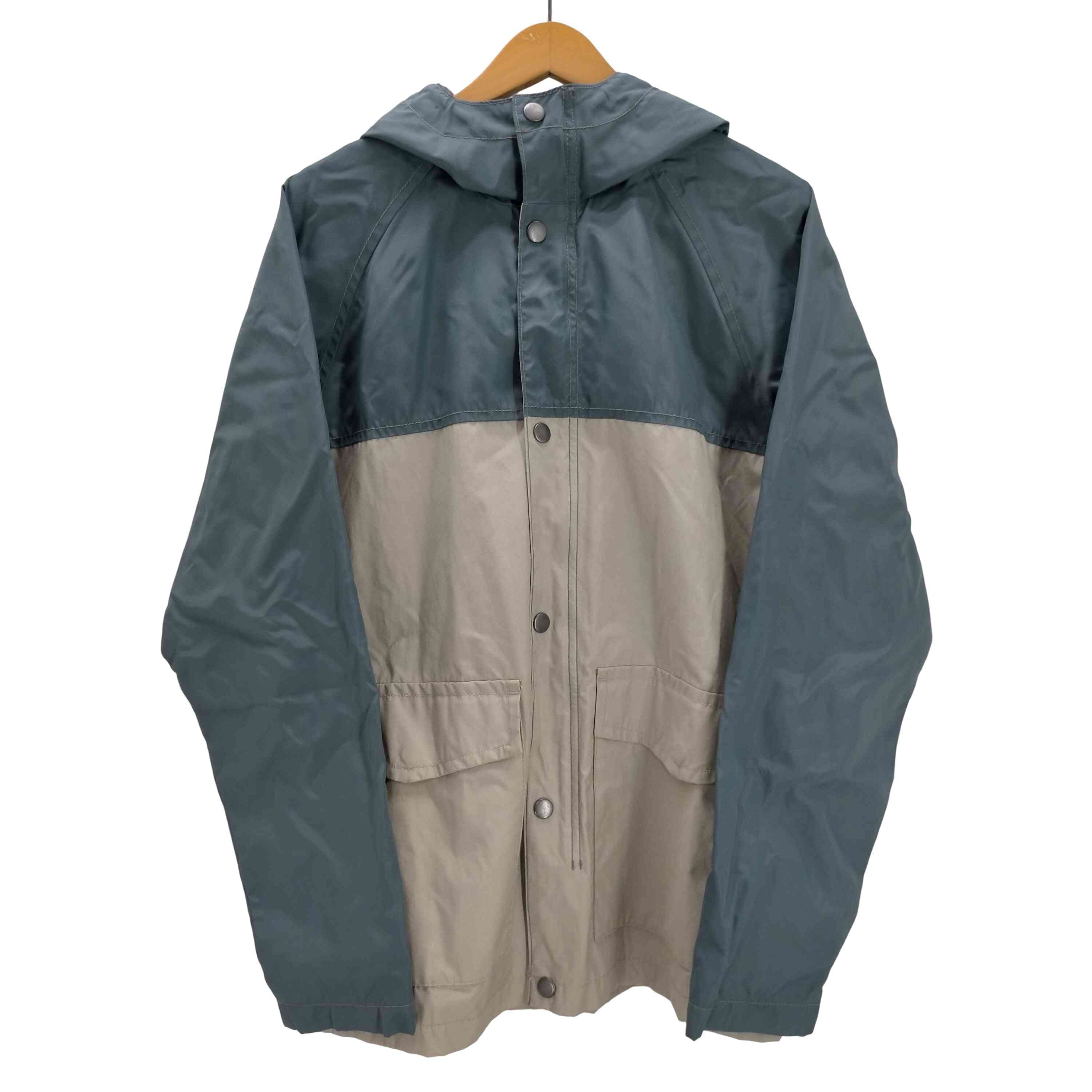 バイカラー ナイロン マウンテン パーカー ジャケット【1141936856275】