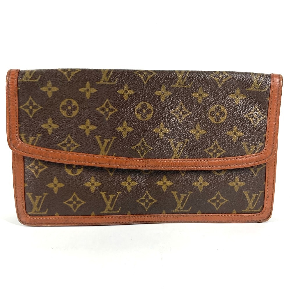 ルイヴィトン LOUIS VUITTON ポシェットダムGM ポシェットダム GM M51810 モノグラム バック カバン ポーチ セカンドバッグ クラッチバッグ モノグラムキャンバス ブラウン